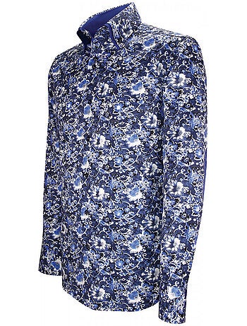 Chemise homme mode à coudières coupe cintrée UGO Emporio balzani