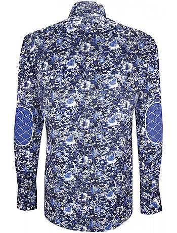Chemise homme mode à coudières coupe cintrée UGO Emporio balzani