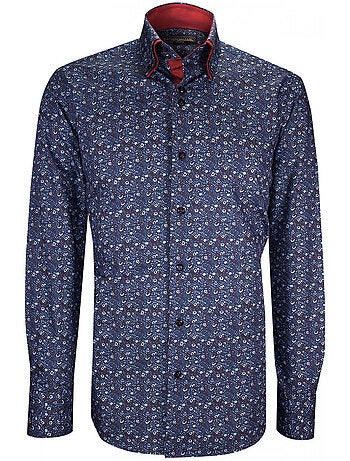 Chemise homme mode à coudières coupe cintrée UGO Emporio balzani