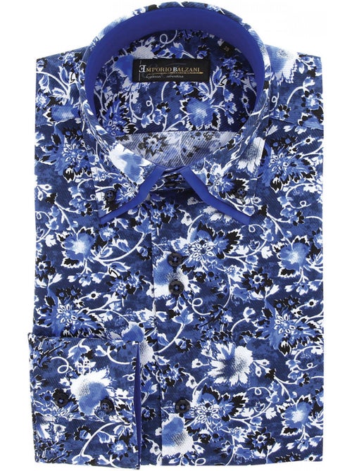 Chemise homme mode à coudières coupe cintrée UGO Emporio balzani - Kiabi