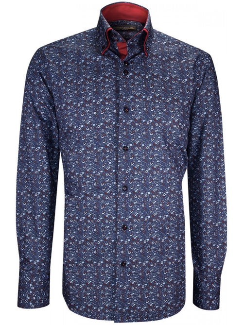 Chemise homme mode à coudières coupe cintrée UGO Emporio balzani - Kiabi