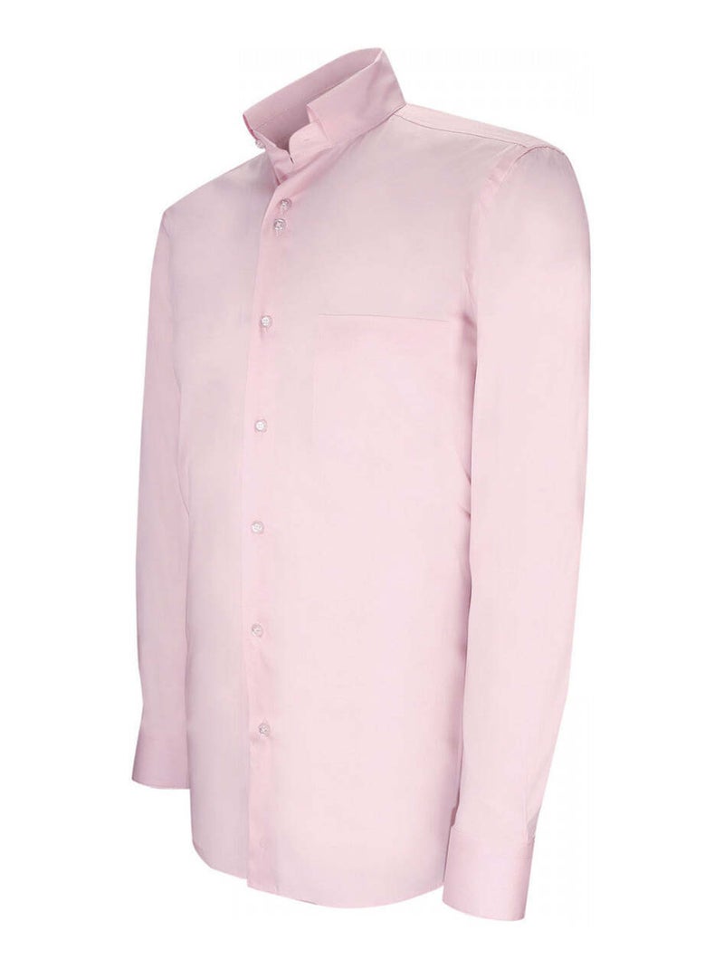 Chemise homme mode col cousu coupe cintrée NINO Emporio balzani Blanc , 41 Blanc - Kiabi