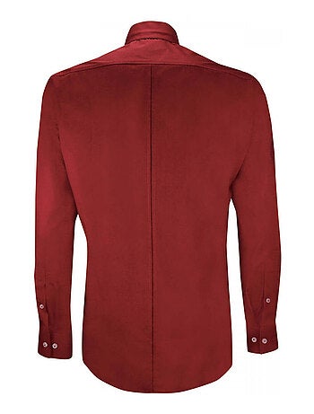 Chemise homme mode col cousu coupe cintrée NINO Emporio balzani Rose , 38