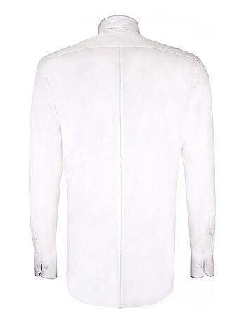Chemise homme mode col mao coupe cintrée MAO Emporio balzani Blanc , 41