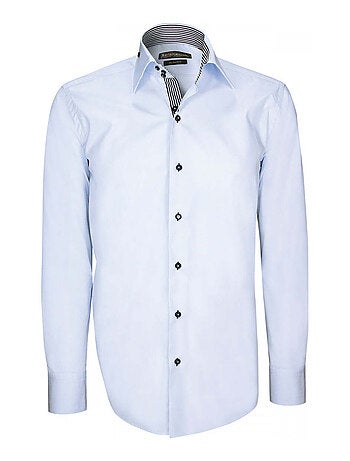 Chemise homme mode coupe cintrée ELEGANZA Emporio balzani Blanc , Rouge , 38