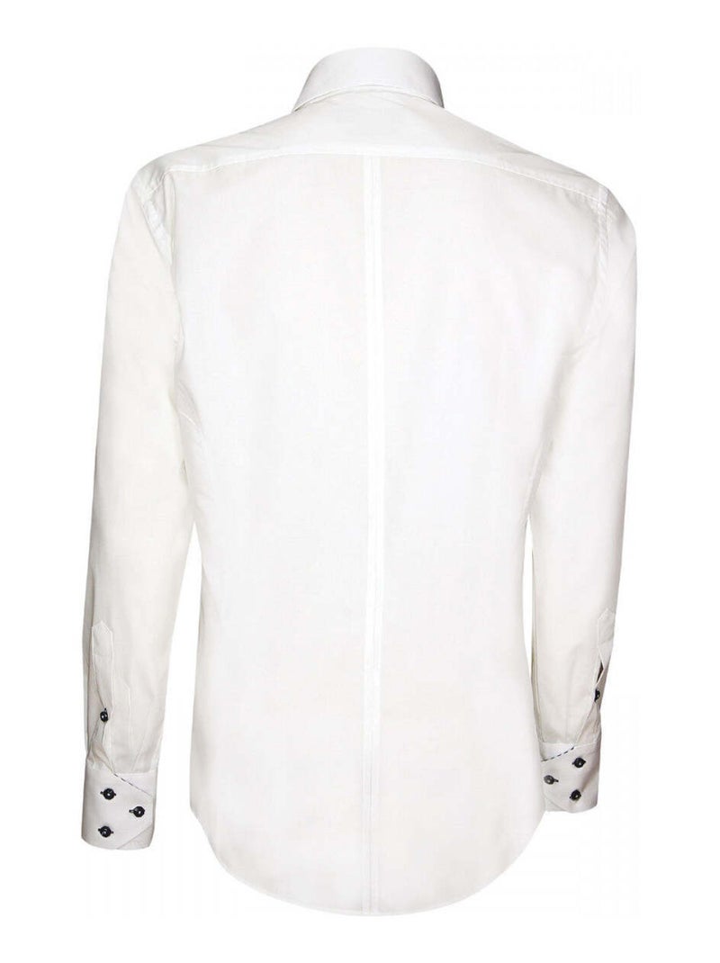 Chemise homme mode coupe cintrée ELEGANZA Emporio balzani Blanc Rouge - Kiabi