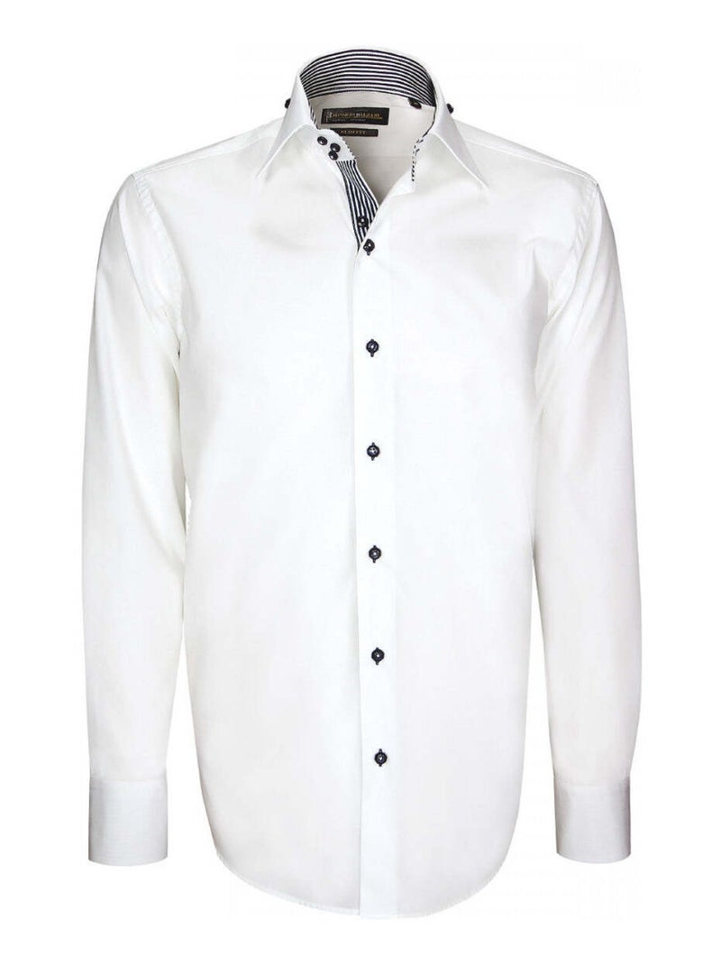 Chemise homme mode coupe cintrée ELEGANZA Emporio balzani Bleu - Kiabi