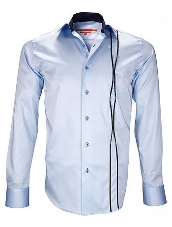 Chemise homme mode coupe cintrée ICKENHAM Andrew Mac Allister Bordeaux , 41