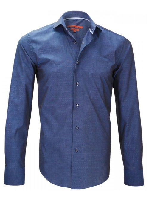 Chemise homme mode coupe cintrée ITALIAN Andrew Mac Allister Bleu , Bleu , 39 - Kiabi
