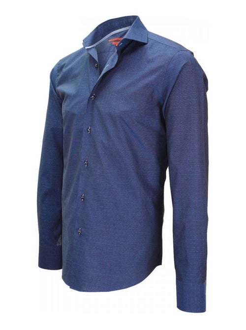 Chemise homme mode coupe cintrée ITALIAN Andrew Mac Allister Bleu , Bleu , 39 - Kiabi