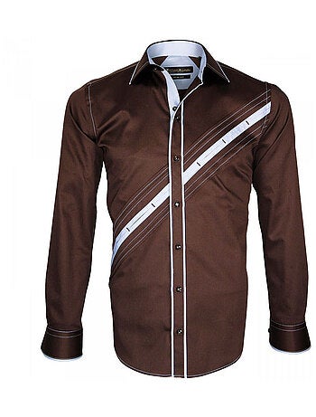 Chemise homme mode coupe cintrée lazzio emporio balzani