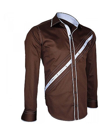 Chemise homme mode coupe cintrée lazzio emporio balzani