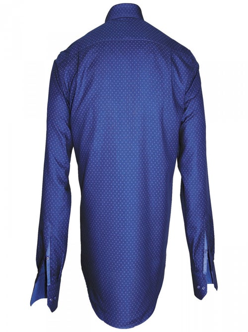 Chemise homme mode coupe cintrée TASCA NEW Emporio balzani Bleu , Bleu , 44 - Kiabi