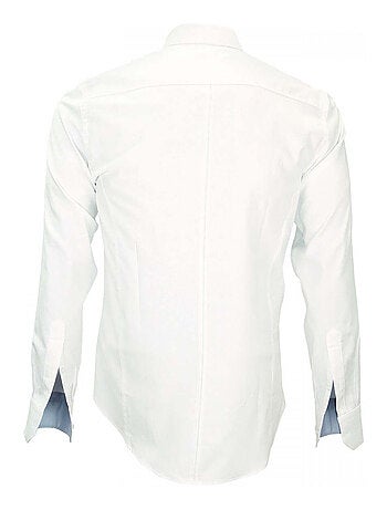 Chemise homme mode coupe cintrée THIRD Andrew Mac Allister Blanc , Jaune , 38
