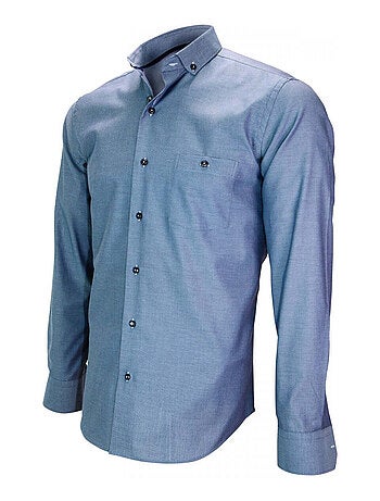 Chemise homme mode coupe cintrée TORINO Emporio balzani Bleu , 41