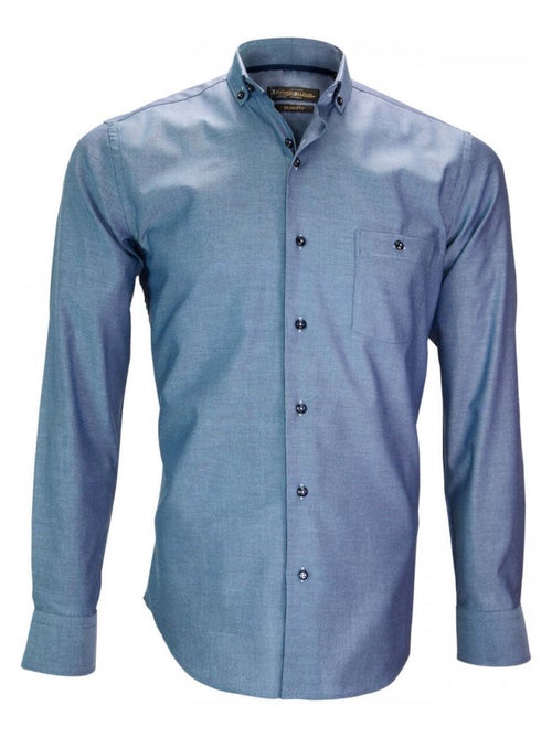 Chemise homme mode coupe cintrée TORINO Emporio balzani Vert , 45 - Kiabi