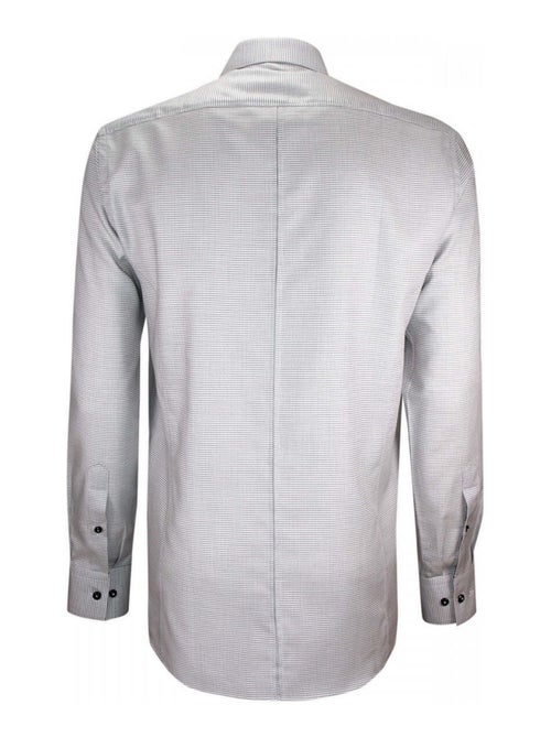 Chemise homme mode gorge cachée à motifs coupe cintrée ANDREA Emporio balzani Gris , 38 - Kiabi