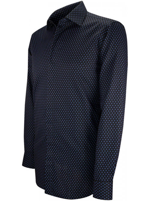 Chemise homme mode gorge cachée à motifs coupe cintrée LUIGI2 Emporio balzani - Kiabi Chemise homme mode gorge cachée à motifs coupe cintrée LUIGI2 Emporio balzani - Kiabi
