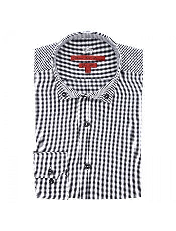 Chemise homme mode vichy coupe cintrée OLIVER Andrew Mac Allister Rose , 38