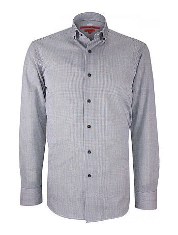 Chemise homme mode vichy coupe cintrée OLIVER Andrew Mac Allister Rose , 38