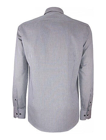 Chemise homme mode vichy coupe cintrée OLIVER Andrew Mac Allister Rose , 38