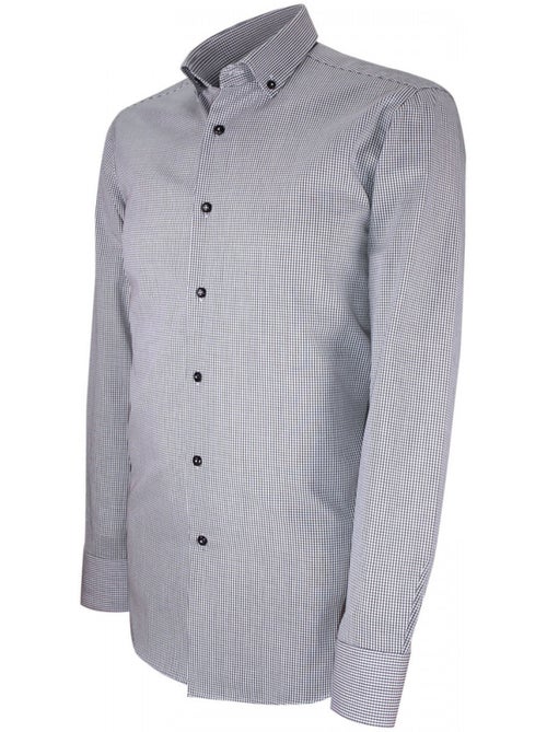 Chemise homme mode vichy coupe cintrée OLIVER Andrew Mac Allister - Kiabi Chemise homme mode vichy coupe cintrée OLIVER Andrew Mac Allister - Kiabi