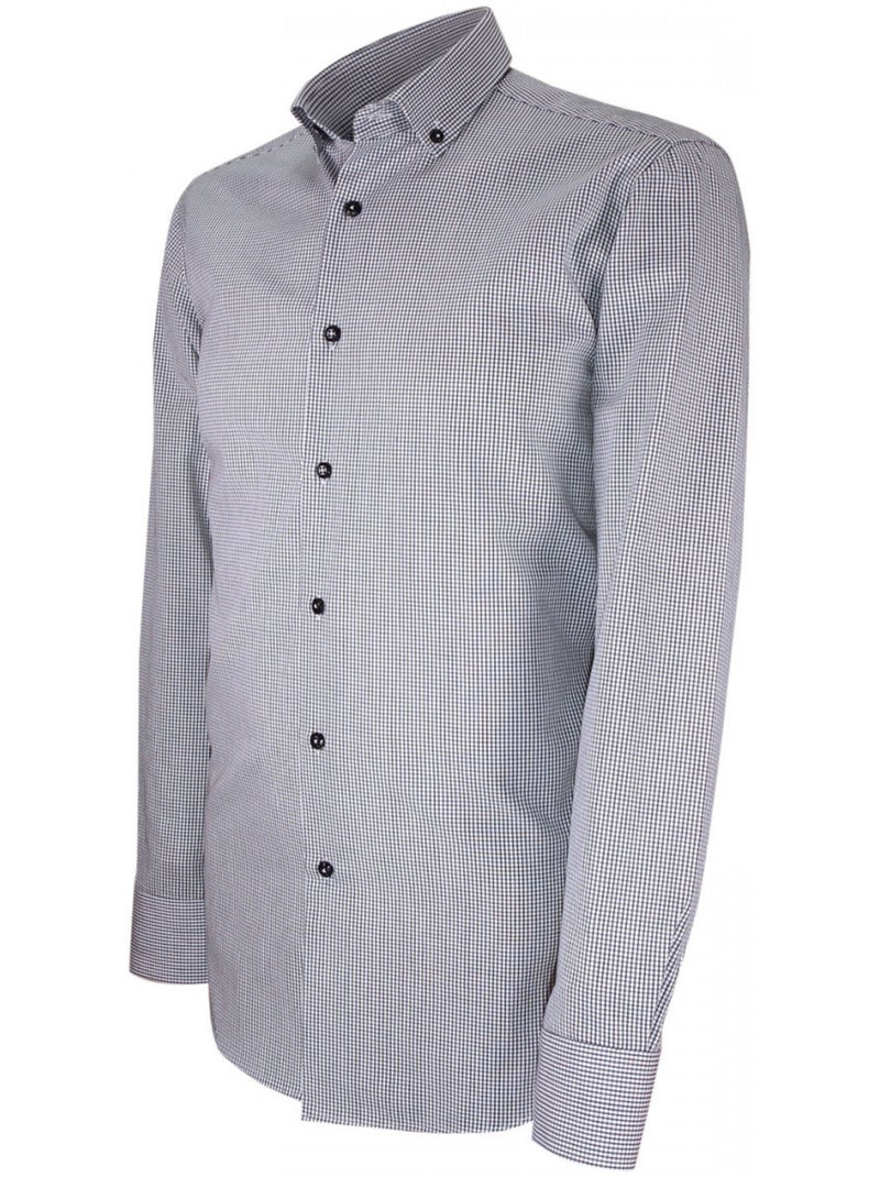 Chemise homme mode vichy coupe cintrée OLIVER Andrew Mac Allister Rose - Kiabi