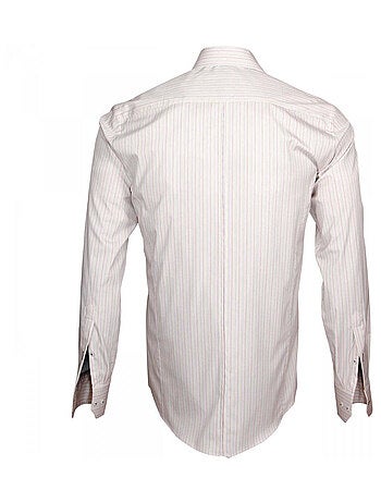 Chemise homme multicolore coupe cintrée SETTIMO II Emporio balzani Rose , 40