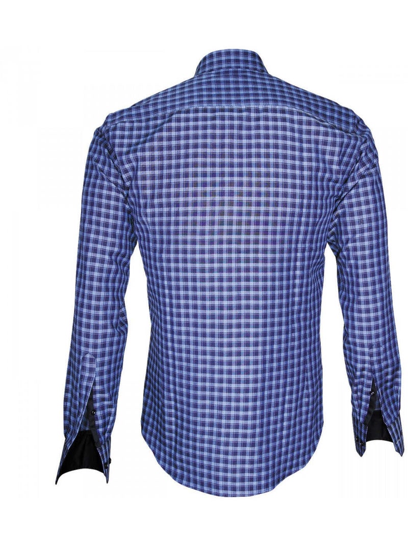 Chemise homme oxford coupe cintrée ASTORIA Emporio balzani Bleu , 42 Bleu - Kiabi