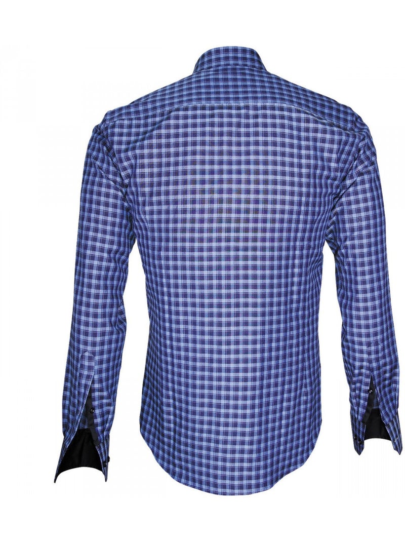 Chemise homme oxford coupe cintrée ASTORIA Emporio balzani Bleu - Kiabi