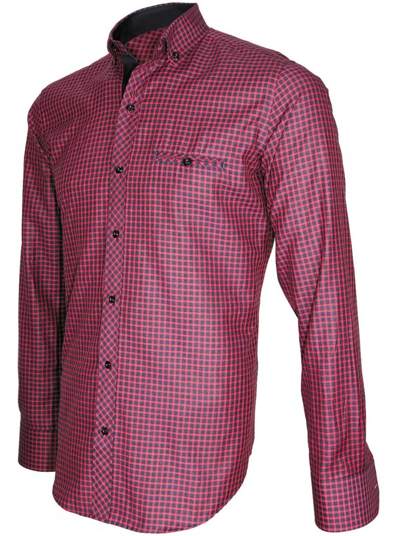 Chemise homme oxford coupe cintrée ASTORIA Emporio balzani Bleu - Kiabi