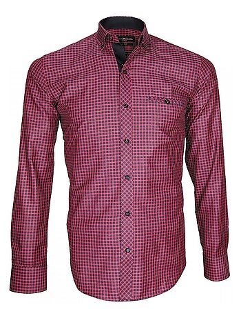Chemise homme oxford coupe cintrée ASTORIA Emporio balzani Bleu , 41