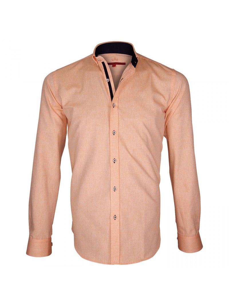 Chemise homme oxford coupe cintrée BROOKES Andrew Mac Allister Bleu - Kiabi