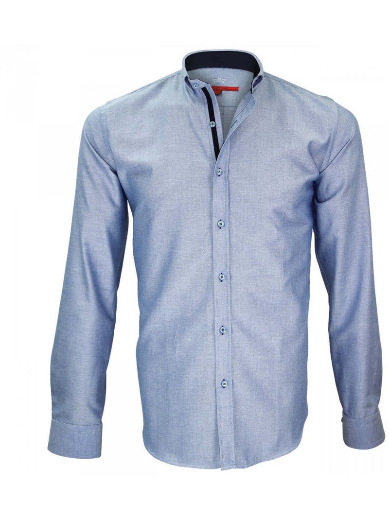 Chemise homme oxford coupe cintrée BROOKES Andrew Mac Allister Orange , 43 Orange - Kiabi