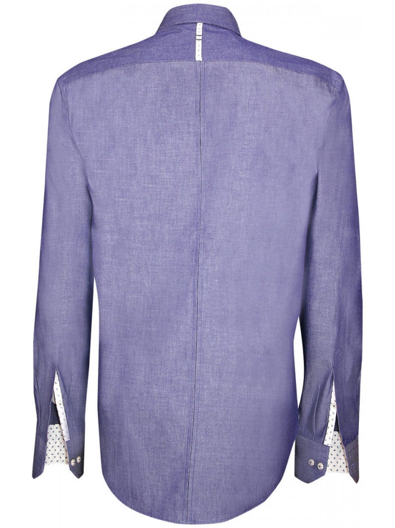 Chemise homme oxford coupe cintrée EPSOM Andrew Mac Allister Bleu - Kiabi