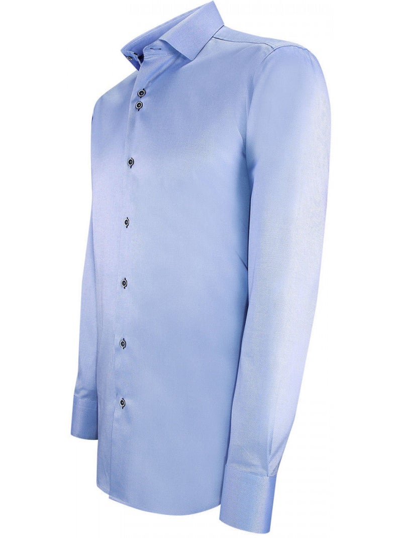 Chemise homme oxford coupe cintrée FILATO Emporio balzani Blanc , 44 Blanc - Kiabi