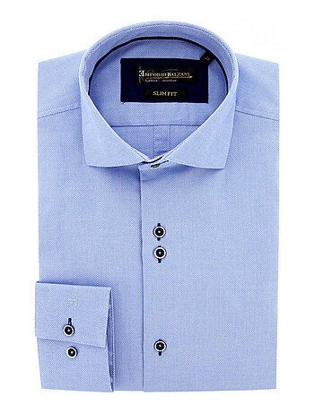 Chemise homme oxford coupe cintrée FILATO Emporio balzani Blanc , 39