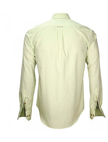 Chemise homme oxford coupe droite DERBY Andrew Mac Allister Vert , 39