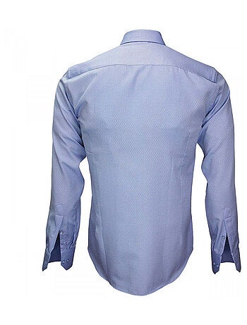Chemise homme popeline armurée coupe cintrée ZINO Emporio balzani