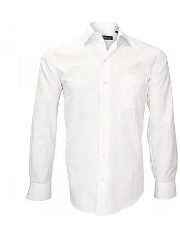 Chemise homme popeline armurée coupe droite TRADIZZIONE Emporio balzani