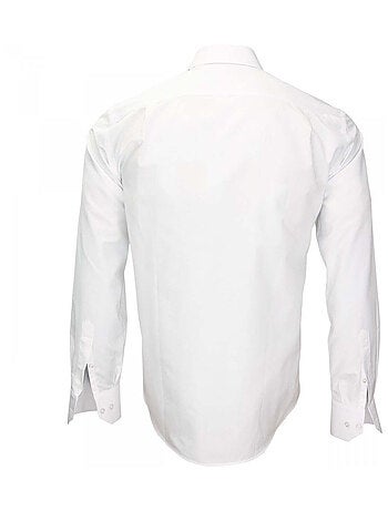 Chemise homme popeline armurée coupe droite TRADIZZIONE Emporio balzani