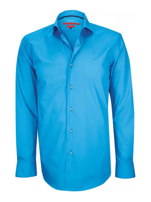 Chemise homme premium coupe cintrée BAKER Andrew Mac Allister Bleu ciel , 42 - Kiabi