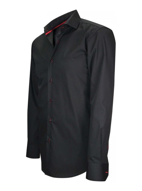 Chemise homme premium coupe cintrée BAKER Andrew Mac Allister Noir , 39 - Kiabi