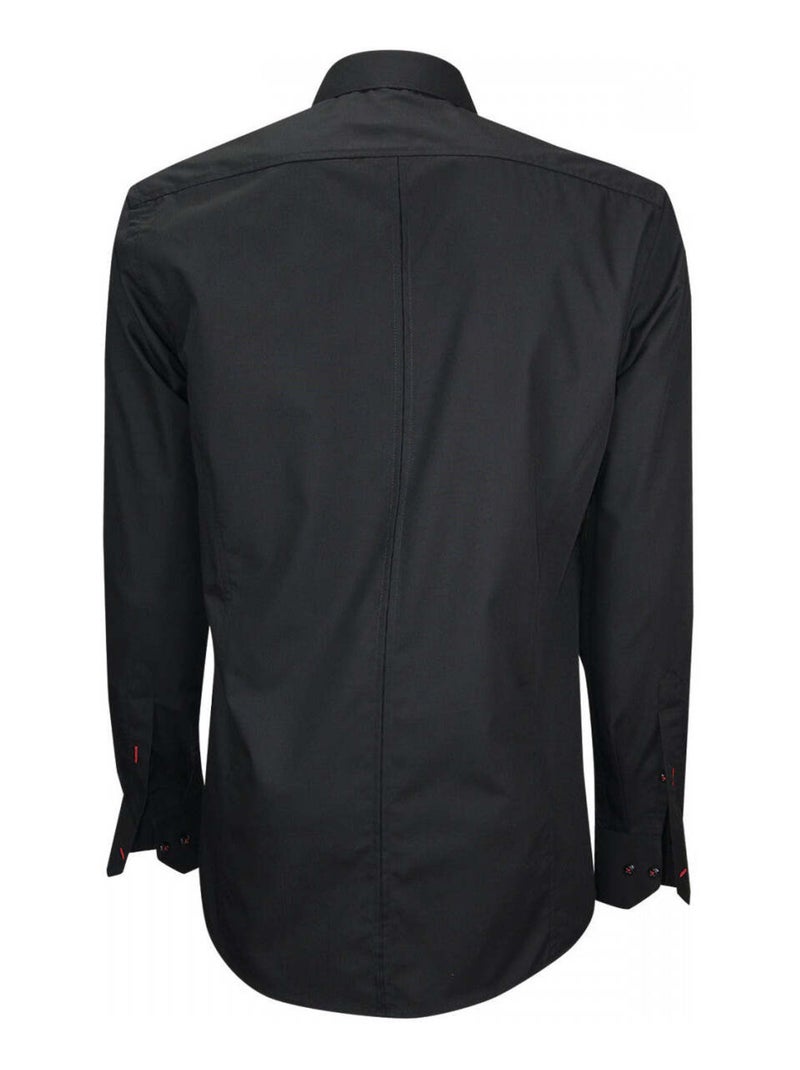 Chemise homme premium coupe cintrée BAKER Andrew Mac Allister Noir - Kiabi