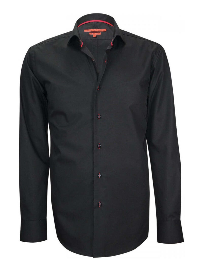 Chemise homme premium coupe cintrée BAKER Andrew Mac Allister Turquoise , 41 Bleu turquoise - Kiabi