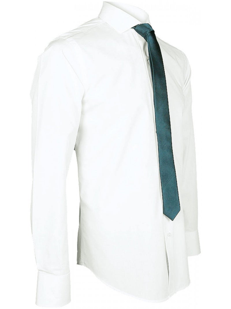 Chemise homme premium coupe cintrée BASIC-FASHION Andrew Mac Allister Noir , 40 Noir - Kiabi