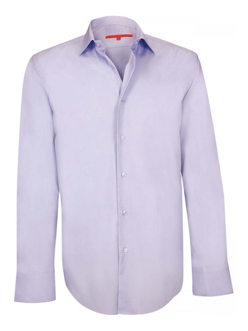 Chemise homme premium coupe cintrée BASIC-MODE Andrew Mac Allister Bleu indigo , 45 - Kiabi