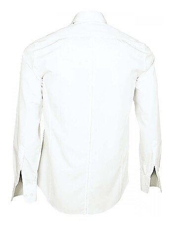 Chemise homme premium coupe cintrée BASIC-TENDANCE Andrew Mac Allister Blanc , 45