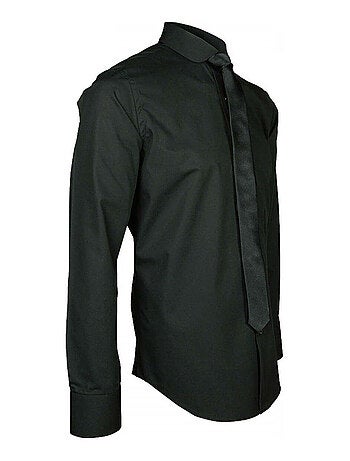 Chemise homme premium coupe cintrée BASIC-TENDANCE Andrew Mac Allister Blanc , 45