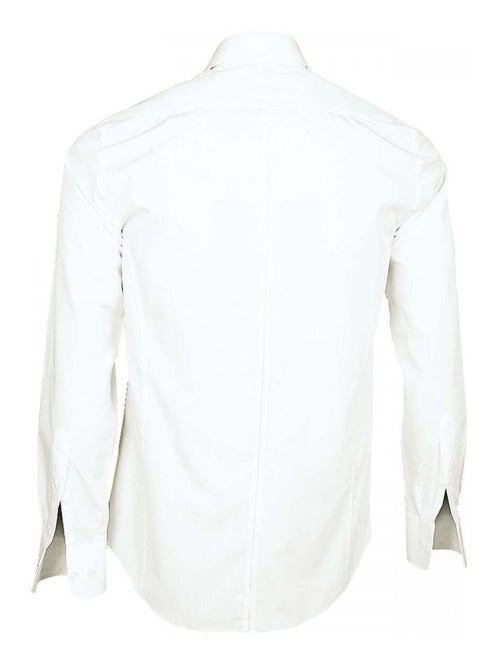 Chemise homme premium coupe cintrée BASIC-TENDANCE Andrew Mac Allister Blanc , 45 - Kiabi